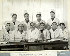 Коллектив терапевтического отделения. 1970 г.